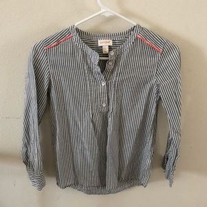 Striped shirt... girls size (10/12)